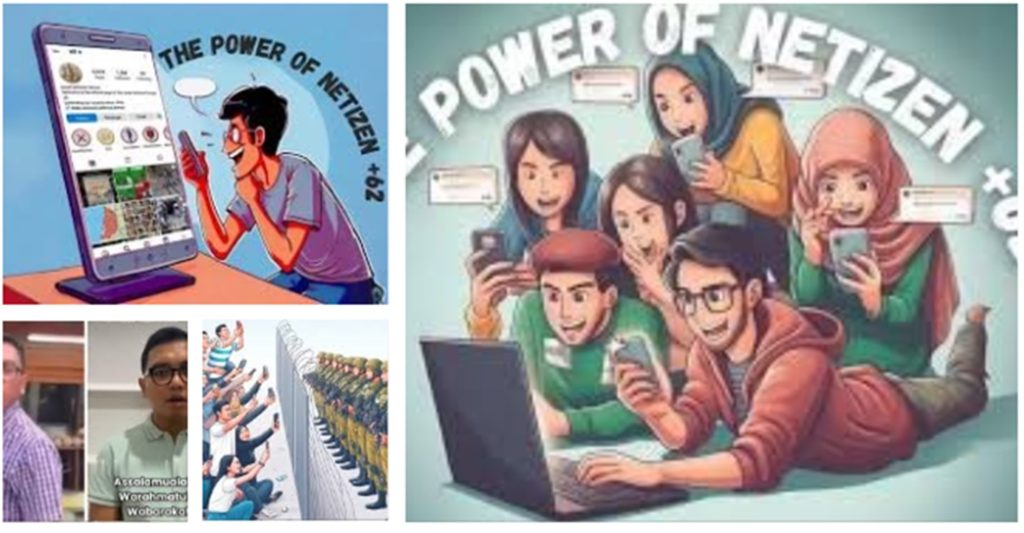 Simbol Netizen Kekuatan Netizen : Penjaga Norma di dunia maya - Power Action